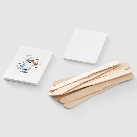 Cool Ghost Halloween Vibes Fächer (Non-assembled)