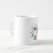 Cool Ghost Halloween Vibes Kaffeetasse (Vorderseite Links)