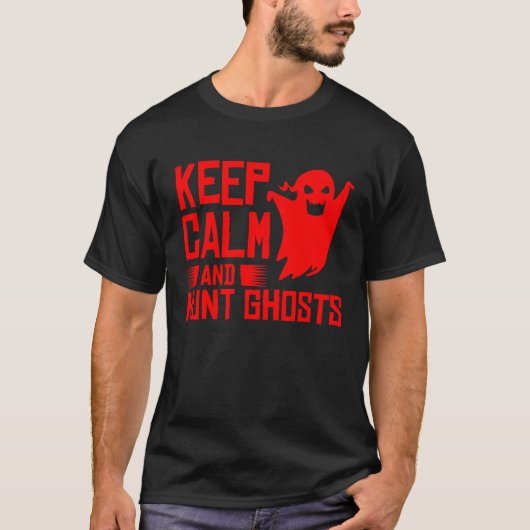 Cool Ghost Hunter Hunt Ghost Hunting Halloween T-Shirt (Vorderseite)
