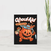 Cool Ghoul Aid Funny Ghoul Pumpkin Niedlich Meme H Karte (Vorderseite)