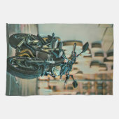 Cool gifts for motorcyclists geschirrtuch (Horizontal)