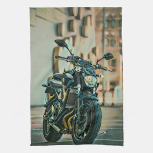 Cool gifts for motorcyclists geschirrtuch