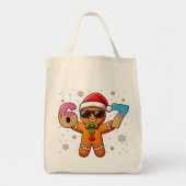 Cool Gingerbread 67 — Holiday Ice‑Cream Numbers Tragetasche (Vorne)