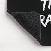 Cool Gingerbread Ugly Sweater Santa Hat Christmas Mousepad (Ecke)