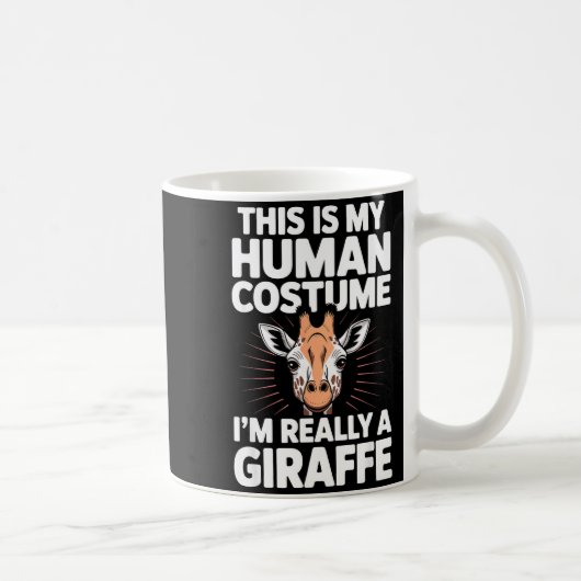 Cool Giraffe Art For Men Women Kids Toddler Giraff Kaffeetasse (Rechts)