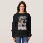 Cool Girl from Brest City Proud Brest Girl Sweatshirt (Vorne ganz)
