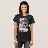 Cool Girl from Catania City  Proud Catania Girl T-Shirt (Vorne ganz)