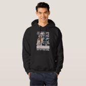 Cool Girl from High Wycombe City  Proud High Wycom Hoodie (Vorne ganz)