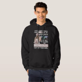 Cool Girl from Mongolia  Proud Mongolia Girl Hoodie (Vorne ganz)