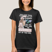 Cool Girl from Surrey City Proud Surrey Girl T-Shirt (Vorderseite)
