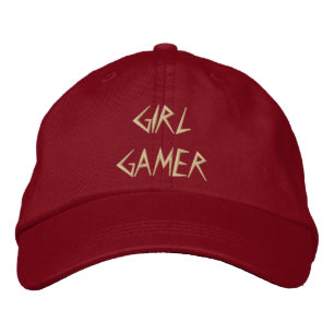 Cool Girl Gamer Bestickte Kappe