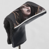 Cool Girl Goth Warrior Golf Headcover (3/4 Vorderseite)