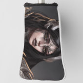 Cool Girl Goth Warrior Golf Headcover (Rotieren 90)