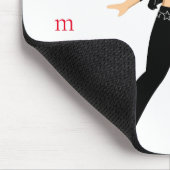 Cool Girl Sings Karaoke Thunder_Cove Mousepad (Ecke)