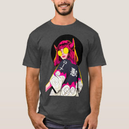 Cool Girl Vaporwave Modern Style  T-Shirt