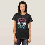 Cool Girls Ghost Hunting Hobby for Paranormal Inve T-Shirt (Vorne ganz)