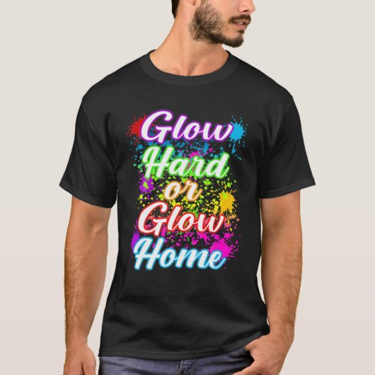 Cool glänzend harte oder glatte Zuhause, farbige S T-Shirt (Vorderseite)