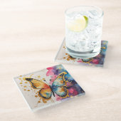 Cool Glasuntersetzer (Schrägansicht)