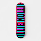 Cool Glitch Crimson Ollie Nollie Skateboard Deck (Vorne)