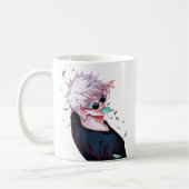 Cool Gojo Satoru with Glasses Mug" Kaffeetasse (Links)