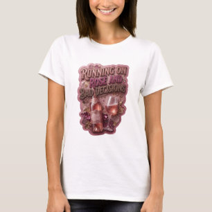Cool Gold LAUFEN AUF ROSE UND SCHLECHTEN ENTSCHEID T-Shirt