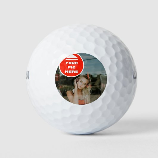 Cool! Golfplätze - Personalisiert Golfball (Vorderseite)