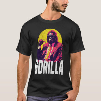 Cool Gorilla And Suit Awaken Your Strength and Con T-Shirt