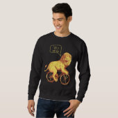 Cool Got ein neues Bike-Sprichwort Hey Mann Sweatshirt (Vorne ganz)