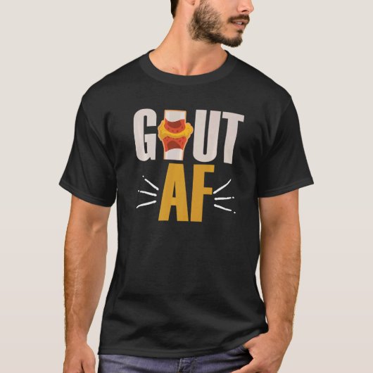 Cool Gout Af Arthritis Awareness Rheumatologen T-Shirt (Vorderseite)