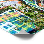 Cool Graffiti Zuhause Bürodekor Akryllisch Poster (Ecke)