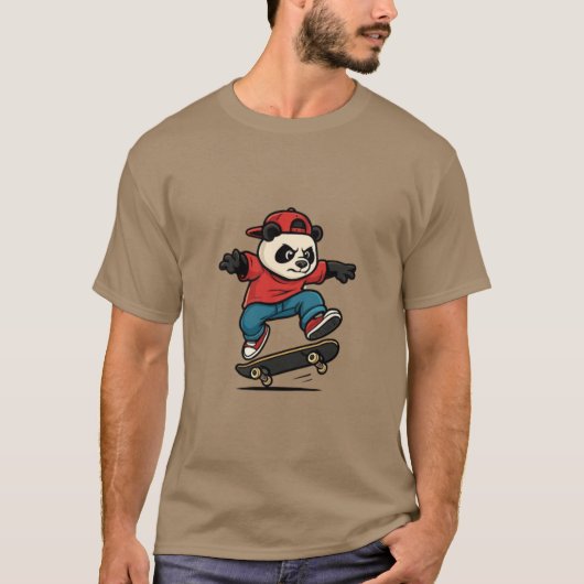 Cool Grafik Modernes Design T-Shirt (Vorderseite)