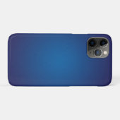 Cool Grainy Deep Blue Vignette Case-Mate iPhone Hülle (Rückseite (Horizontal))