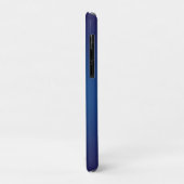 Cool Grainy Deep Blue Vignette Case-Mate iPhone Hülle (Hinten/Links)