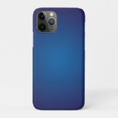Cool Grainy Deep Blue Vignette Case-Mate iPhone Hülle (Rückseite)