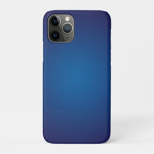 Cool Grainy Deep Blue Vignette Case-Mate iPhone Hülle (Rückseite)