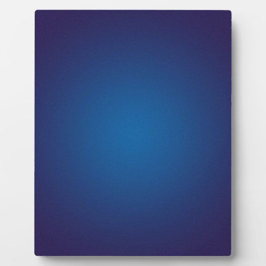 Cool Grainy Deep Blue Vignette Fotoplatte (Vorderseite)