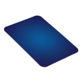 Cool Grainy Deep Blue Vignette Magnet (Rechte Seite)