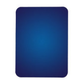 Cool Grainy Deep Blue Vignette Magnet (Vertikal)