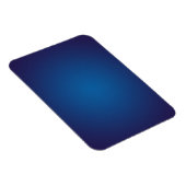 Cool Grainy Deep Blue Vignette Magnet (Rechte Seite)
