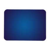 Cool Grainy Deep Blue Vignette Magnet (Horizontal)