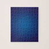 Cool Grainy Deep Blue Vignette Puzzle (Vertikal)