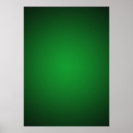 Cool Grainy Green-Black Vignette Poster (Vorne)