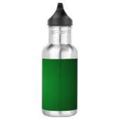 Cool Grainy Green-Black Vignette Trinkflasche (Rechts)