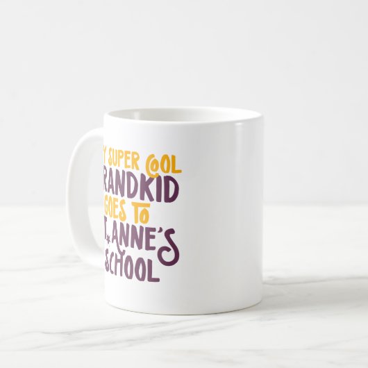 Cool Grandkid Kaffeetasse (Vorderseite Links)