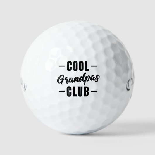 Cool Grandpas Club Golfball (Vorderseite)