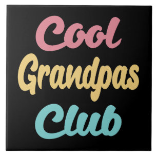 Cool Grandpas Club II Fliese