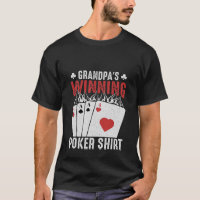 Cool Grandpas gewinnendes Pokershirt