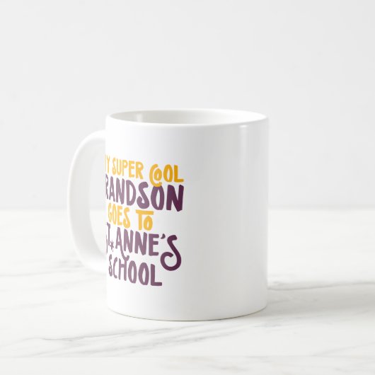 Cool Grandson Kaffeetasse (Vorderseite Links)