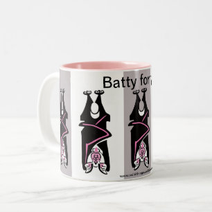 Cool - Graphic - BATTY für Sie - Zweifarbige Tasse