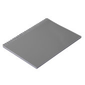 Cool Grau, Dawn, Dusty Gray, Notizblock (Linke Seite)